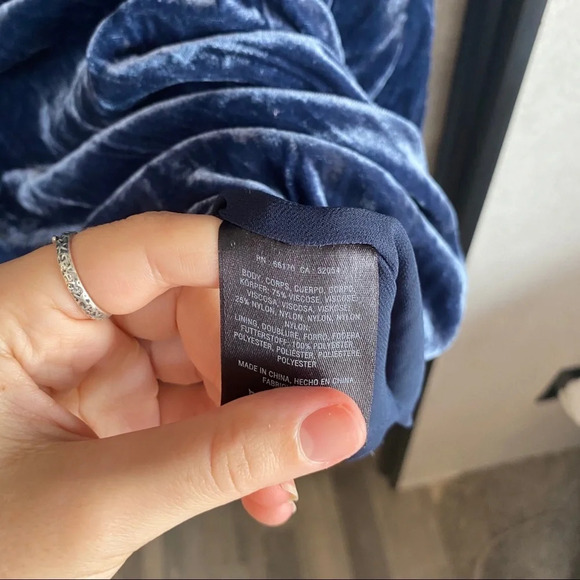 Floreat Anthropologie Velvet Pocket Mini Dress - Picture 4 of 5